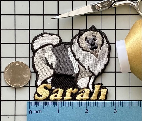 Keeshond dog patch - keeshond,