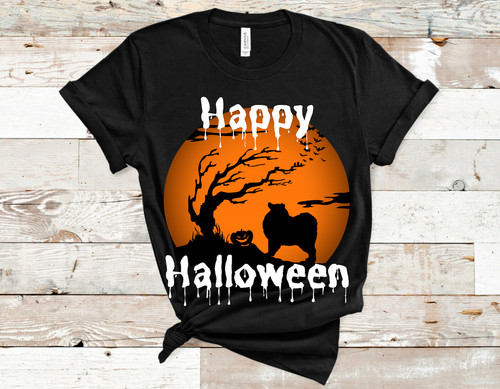 Keeshond halloween shirt gift - shirt,